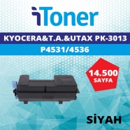 İTONER TMP-PK3013 UTAX TRIUMPH ADLER PK-3013/TK-3060 14500 Sayfa SİYAH MUADIL...