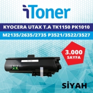 İTONER TMP-PK1010 UTAX TRIUMPH ADLER PK-1010/TK-1150 3000 Sayfa SİYAH MUADIL ...