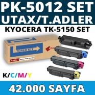 KOPYA COPIA YM-PK5012-SET UTAX TRIUMPH ADLER PK-5012/TK-5150 KCMY 42000 Sayfa...