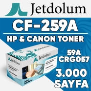 JETDOLUM JET-CF259A HP 057/CF259A 3000 Sayfa SİYAH MUADIL Lazer Yazıcılar / F...