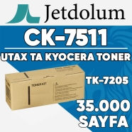 JETDOLUM JET-CK7511 UTAX TRIUMPH ADLER CK-7511/TK-7205 35000 Sayfa SİYAH MUAD...