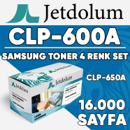 JETDOLUM JET-CLP600A-TAKIM SAMSUNG CLP-600/CLP-650 KCMY 16000 Sayfa 4 RENK ( ...