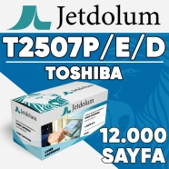 JETDOLUM JET-T2507 TOSHIBA T-2507P/E/D 12000 Sayfa SİYAH MUADIL Lazer Yazıcıl...