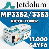 JETDOLUM JET-MP3352 RICOH MP-3352/MP-3353 11000 Sayfa SİYAH MUADIL Lazer Yazı...