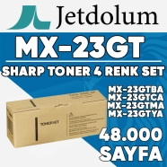 JETDOLUM JET-MX23GT-TAKIM SHARP MX-23GTBA/MX-23GTCA/MX-23GTMA/MX-23GTYA KCMY ...