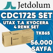 JETDOLUM JET-CDC1725-TAKIM UTAX TRIUMPH ADLER CDC1725/CDC1730/DCC2725/DCC2730...