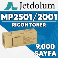 JETDOLUM JET-MP2501 RICOH MP-2501/MP-2001 9000 Sayfa SİYAH MUADIL Lazer Yazıc...