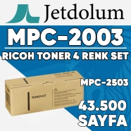 JETDOLUM JET-MPC2503-TAKIM RICOH MP-C2003/MP-C2503 KCMY 31500 Sayfa 4 RENK ( ...