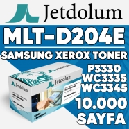 JETDOLUM JET-D204E SAMSUNG MLT-D204E & P3330/WC3335/3345 106R03621 10000 Sayf...