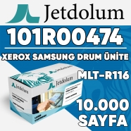 JETDOLUM JET-R116 XEROX 101R00474 & MLT-R116 10000 Sayfa SİYAH MUADIL Lazer Y...