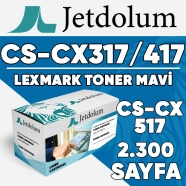 JETDOLUM JET-71B50C0 LEXMARK CS317/CS417/CS517 & CX317/CX417/CX517 2300 Sayfa...