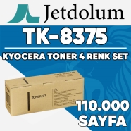 JETDOLUM JET-TK8375-TAKIM KYOCERA TK-8375 KCMY 11000 Sayfa 4 RENK ( MAVİ,SİYA...