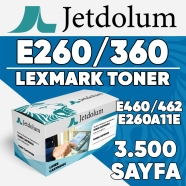 JETDOLUM JET-E260A LEXMARK E260/E360/E460/E462 E260A11E & X463/X464/X466 3500...