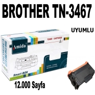 AMIDA P-TN3467 BROTHER TN3467 12000 Sayfa SİYAH MUADIL Lazer Yazıcılar / Faks...