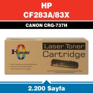 HPRINT HPRHCF283X HP CF283X 2200 Sayfa SİYAH MUADIL Lazer Yazıcılar / Faks Ma...