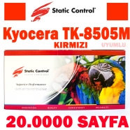 STATIC CONTROL 002-08-LK8505M Kyocera TK-8505M 1T02LCBNL0 20000 Sayfa KIRMIZI...