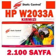 STATIC CONTROL 002-08-LKW2033A HP 415A W2033A 2100 Sayfa KIRMIZI (MAGENTA) MU...