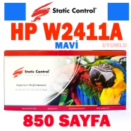 STATIC CONTROL 002-01-S2411A HP 216A W2411A 850 Sayfa MAVİ (CYAN) MUADIL Laze...
