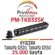 PRINTMAX PM-TK8335K PM-TK8335K 25000 Sayfa SİYAH MUADIL Lazer Yazıcılar / Fak...