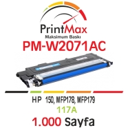 PRINTMAX PM-W2071AC PM-W2071AC 1000 Sayfa MAVİ (CYAN) MUADIL Lazer Yazıcılar ...