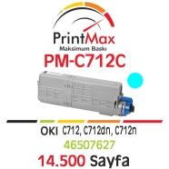 PRINTMAX PM-C712C PM-C712C 14500 Sayfa KIRMIZI (MAGENTA) MUADIL Lazer Yazıcıl...