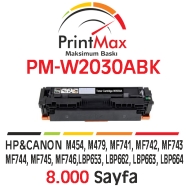 PRINTMAX PM-W2030ABK PM-W2030ABK 8000 Sayfa SİYAH MUADIL Lazer Yazıcılar / Fa...