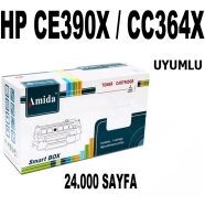 AMIDA P-HPCC364/CE390X HP P-HPCC364/CE390X 24000 Sayfa SİYAH MUADIL Lazer Yaz...