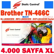 STATIC CONTROL 002-03-SN423C 002-03-SN423C Brother TN-466C 4000 Sayfa MAVİ (C...