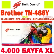 STATIC CONTROL 002-03-SN423Y 002-03-SN423Y Brother TN-466Y 4000 Sayfa SARI (Y...