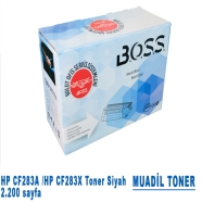 B.O.S.S. BOSS_09 HP CF283A /HP CF283X 2200 Sayfa SİYAH MUADIL Lazer Yazıcılar...