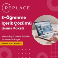 REPLACE LEARNING e-Öğrenme İçerik Çözümü Lisans Paketi REPLACE-SCORM-1US Eğit...