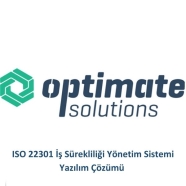 OPTİMATE SOLUTİONS ISYS-001 İş Sürekliliği Yönetim Sistemi Çözümü Süreç Kontr...