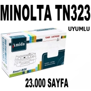 AMIDA P-MTN323 KONICA MINOLTA TN323 23000 Sayfa SİYAH MUADIL Lazer Yazıcılar ...