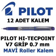 PILOT BXGPN-V7-L MAVİ 0,4 mm F (İnce) PILOT  Hi-Techpoint V7 Grip İğne Uçlu R...