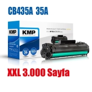 KMP 1210,5000 HP CB435A  35A 35X 3000 Sayfa BLACK MUADIL Lazer Yazıcılar / Fa...
