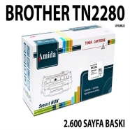 AMIDA P-BR450LT BROTHER TN2280 2600 Sayfa BLACK MUADIL Lazer Yazıcılar / Faks...