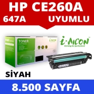 I-AICON C-CE260A HP CE260A 8500 Sayfa BLACK MUADIL Lazer Yazıcılar / Faks Mak...