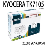 AMIDA P-TK7105T KYOCERA TK7105 20000 Sayfa BLACK MUADIL Lazer Yazıcılar / Fak...