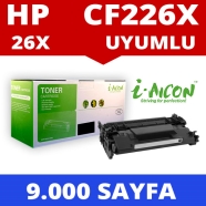 I-AICON C-CF226X HP CF226X 9000 Sayfa BLACK MUADIL Lazer Yazıcılar / Faks Mak...