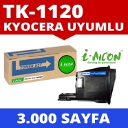 I-AICON C-K-TK1120 KYOCERA TK-1120 3000 Sayfa SİYAH-BEYAZ MUADIL Lazer Yazıcı...