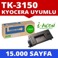I-AICON C-K-TK3150 KYOCERA TK-3150 15000 Sayfa SİYAH-BEYAZ MUADIL Lazer Yazıc...