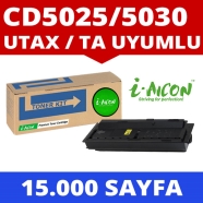 I-AICON C-U-CD5025 UTAX TRIUMPH ADLER TA CD5025 15000 Sayfa SİYAH-BEYAZ MUADI...