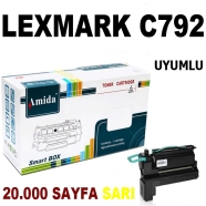AMIDA P-LMC792TY Lexmark C792Y 20000 Sayfa YELLOW MUADIL Lazer Yazıcılar / Fa...