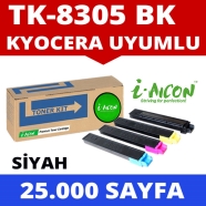 I-AICON C-TK8305BK KYOCERA TK-8305 25000 Sayfa SİYAH-BEYAZ MUADIL Lazer Yazıc...