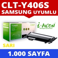 I-AICON C-Y406S SAMSUNG CLT-Y406S 1000 Sayfa YELLOW MUADIL Lazer Yazıcılar / ...