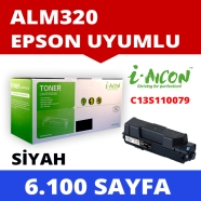 I-AICON C-ALM320 İ-AİCON EPSON 0138110079 AL-M320 6.1K BLACK 6100 Sayfa BLACK...