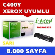 I-AICON C-C400Y XEROX 106R03533 8000 Sayfa YELLOW MUADIL Lazer Yazıcılar / Fa...