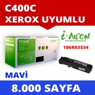 I-AICON C-C400C XEROX 106R03534 8000 Sayfa CYAN MUADIL Lazer Yazıcılar / Faks...