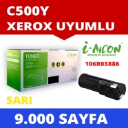 I-AICON C-C500Y XEROX 106R03886 9000 Sayfa YELLOW MUADIL Lazer Yazıcılar / Fa...