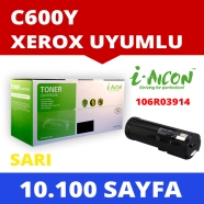 I-AICON C-C600Y XEROX 106R03914 10100 Sayfa YELLOW MUADIL Lazer Yazıcılar / F...